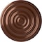 Ekena Millwork Carton Smooth Ceiling Medallion (Fits Canopies up to 9 1/8"), 29 1/8"OD x 1 1/2"P, Copper Penny CM29CACPS - alternate 1